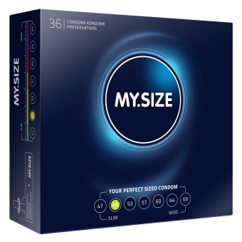 Уменьшенные презервативы MY.SIZE №49 36 шт