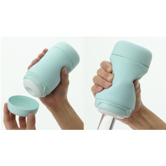 Мастурбатор мягкий Tenga Puffy Mint Green