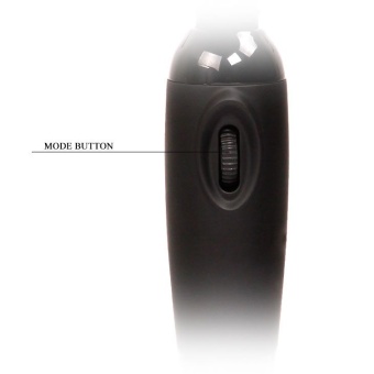 Черный вибромассажер с мощной вибрацией Power Wand