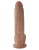 Фаллоимитатор на присоске с мошонкой King Cock with Balls 23 см мулат