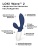 Массажер простаты Lelo Loki Wave синий