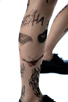 Колготки с принтом в виде Джокера