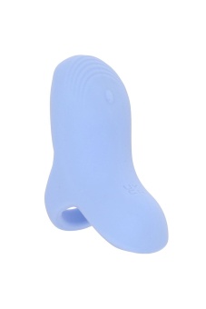Мини-вибратор на палец Fuzu Sensa Skin Activated Vibe голубой