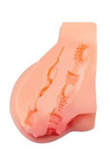 Реалистичный мастурбатор в форме попки с 2 любовными входами