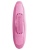 Розовый вибромассажер Rock N Grind с пультом - 17,2 см.