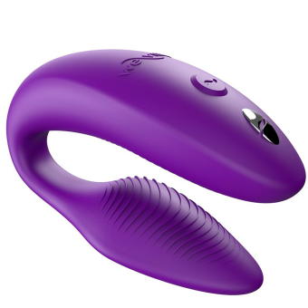 U-образный вибратор для пар We-Vibe Sync 2 фиолетовый