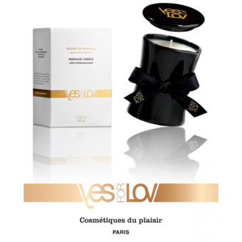 Массажное аромамасло в виде свечи YESforLOV Titillating Massage Candle - 120 мл