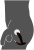 Вибростимулятор простаты с ротацией Rebel чёрный - 16,6 см