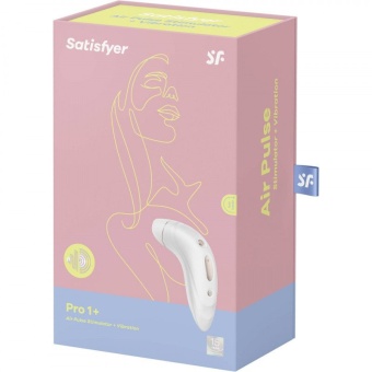 Вакуумный клиторальный стимулятор с вибрацией Satisfyer Pro Plus Vibration