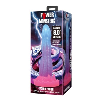 Фантазийный силиконовый фаллоимитатор Void Python - 20,5 см.