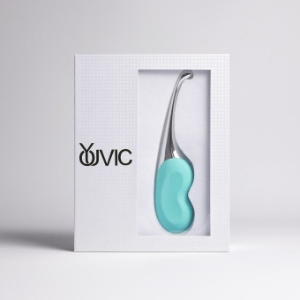 Вибратор для клитора и внешних эрогенных зон Youvic бирюзовый
