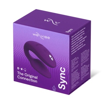Вибратор для пар We-Vibe Sync 2 фиолетовый
