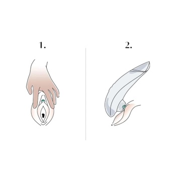 Бесконтактный клиторальный стимулятор Womanizer Classic 2 Marilyn Monroe красный