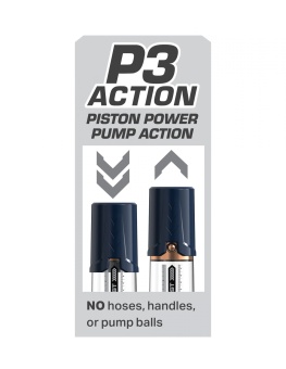 Вакуумная помпа Pump Worx Max Boost синяя