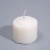 Белая свеча для БДСМ «Роза» из низкотемпературного воска