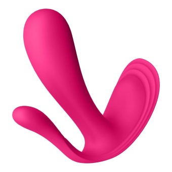 Вибратор с двумя кончиками Satisfyer Top Secret+ для ношения розовый