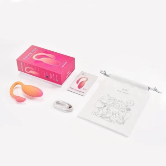 Вибратор Magic Motion Flamingo Max с дистанционным управлением оранжевый