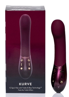 Вибратор для зоны G Hot Octopuss Kurve