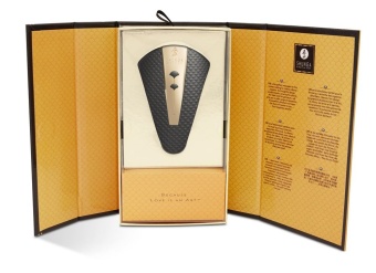 Мини-вибратор Shunga OBI черный