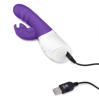 Вибратор-кролик с эффектом всасывания Clitoral Suction Rabbit фиолетовый