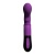 Фиолетовый вибратор Adrien Lastic Nyx 2.0 - 20,7 см.