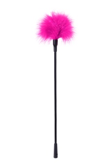 Щекоталка с пушистым мехом ToyFa Theatre розовая - 41,5 см