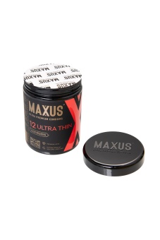 Набор ультратонких презервативов Maxus Ultra Thin X-Edition 12 шт с кейсом 
