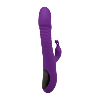 Фиолетовый вибратор-кролик Romax - 24,4 см.