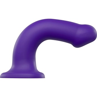 Фаллоимитатор Strap-On-Me Dildo Dual Density Semi-Realistic L 17,4 см фиолетовый