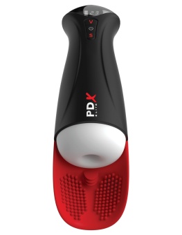 Мастурбатор в колбе с вибрацией Fuck-O-Matic Pro XL