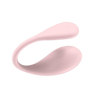 Интерактивное виброяйцо с управлением через приложение Kiiroo Spot розовое