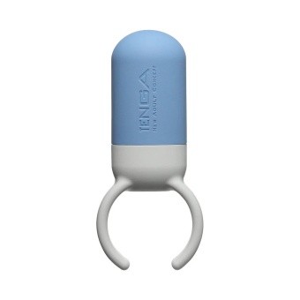 Эрекционное кольцо с вибрацией Tenga Svr One Blue голубое