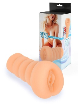 Телесный мастурбатор в виде вагины с узким входом