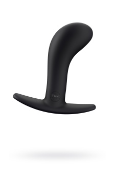 Анальная пробка с загнутым кончиком Fun Factory Bootie Large Anal Toy чёрная