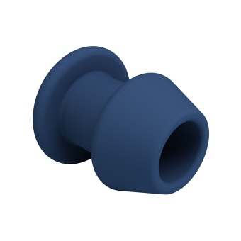 Синий анальный расширитель Jack Anal Plug S - 7,7 см.