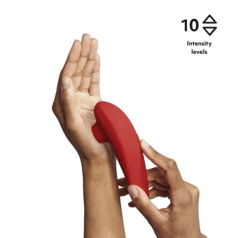 Бесконтактный клиторальный стимулятор Womanizer Classic 2 Marilyn Monroe красный