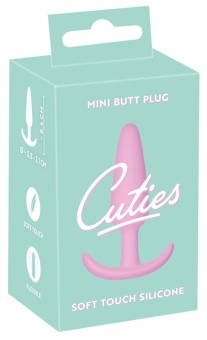 Анальная втулка Cuties Plugs розовая