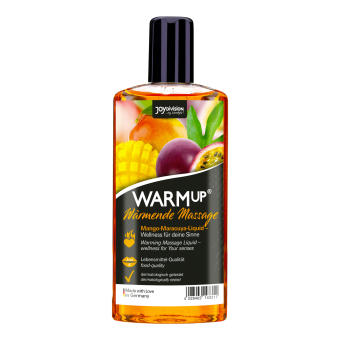 Съедобное разогревающее масло WarmUp Манго и Маракуйя