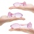 Набор стеклянных анальных пробок с розочками Glas Rosebud Butt Plug Set
