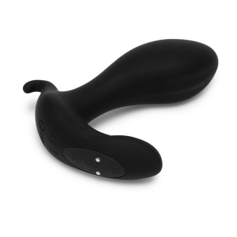 Расширяющийся вибростимулятор простаты b-Vibe Expand Plug с пультом черный