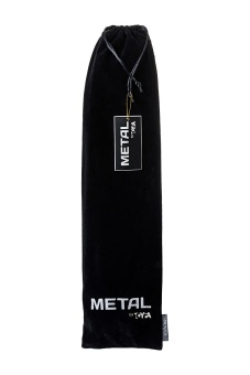 Анальная пробка с черно-бурым хвостом ToyFa Metal M