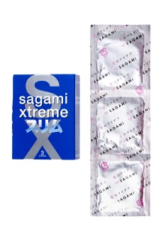 Презервативы Sagami Xtreme Feel Fit супер облегающие - 3 шт