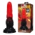 Силиконовый фантазийный фаллоимитатор Fire Dragon - 24,5 см.