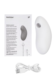 Вакуумно-волновой вибростимулятор Satisfyer Vulva Lover 2 белый