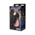 Черная клетка для пениса Silicone Small 2 in Cock Cage With Ball Divider
