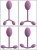 Тренажёр Кегеля Vaginal Trainer фиолетовый