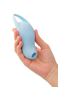 Вакуумый вибростимулятор клитора Satisfyer Pocket Pro 1 голубой Вакуумый вибростимулятор клитора Satisfyer Pocket Pro 1 голубой