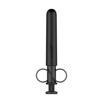 Анальный стимулятор с дозатором для лубриканта Nexus Infinity Lube Launcher Classic чёрный