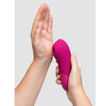 Бесконтактный клиторальный стимулятор с вибрацией Womanizer Enhance розовый