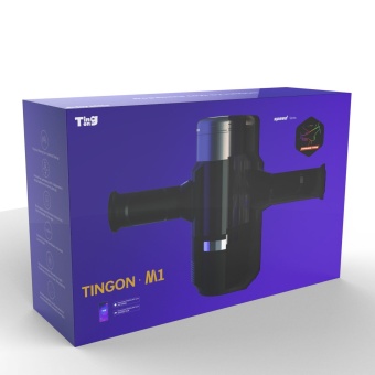 Интерактивный автоматический мастурбатор с нагревом и дистанционным управлением Tingon M1 чёрный